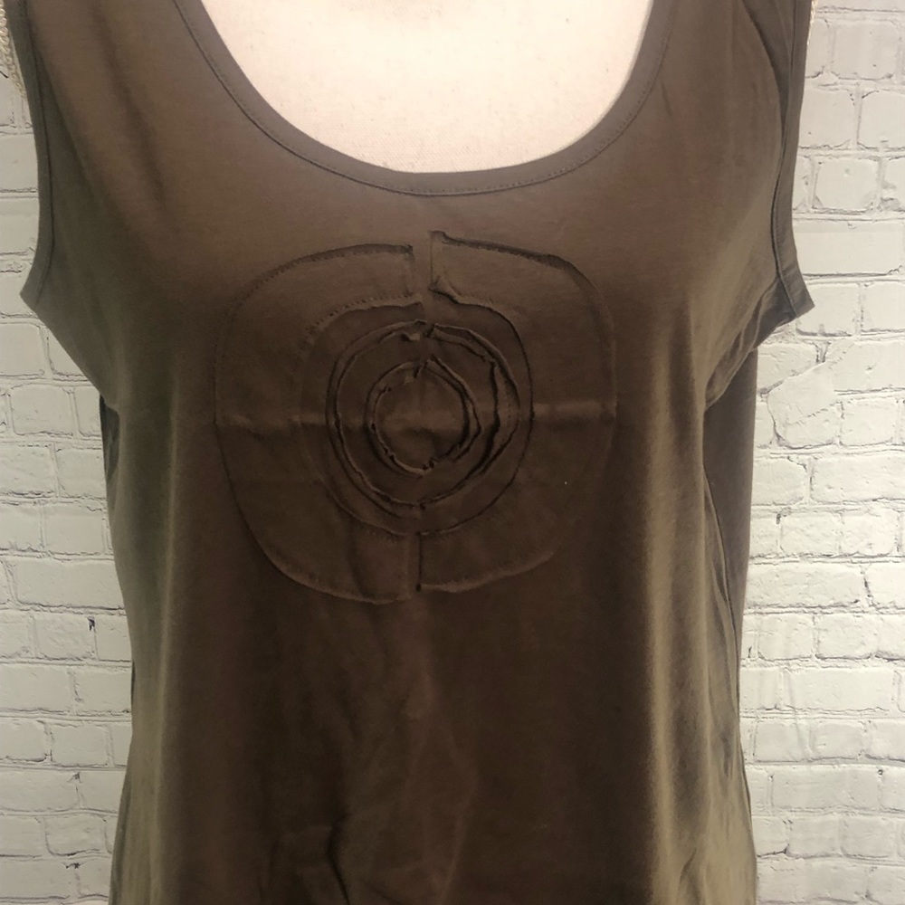 COLINE Green Tank Top